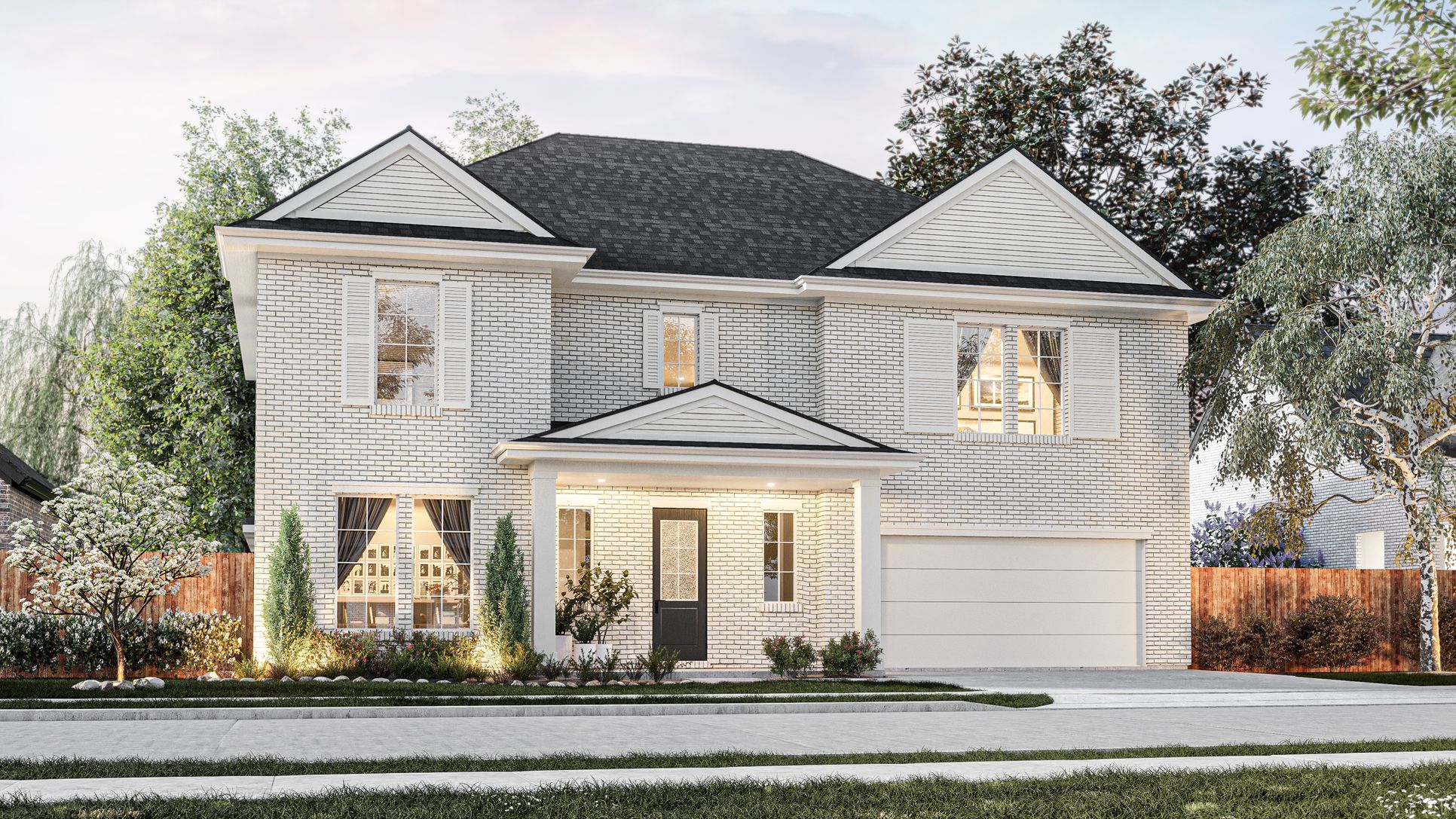 Elevation A:Ellis Elevation A