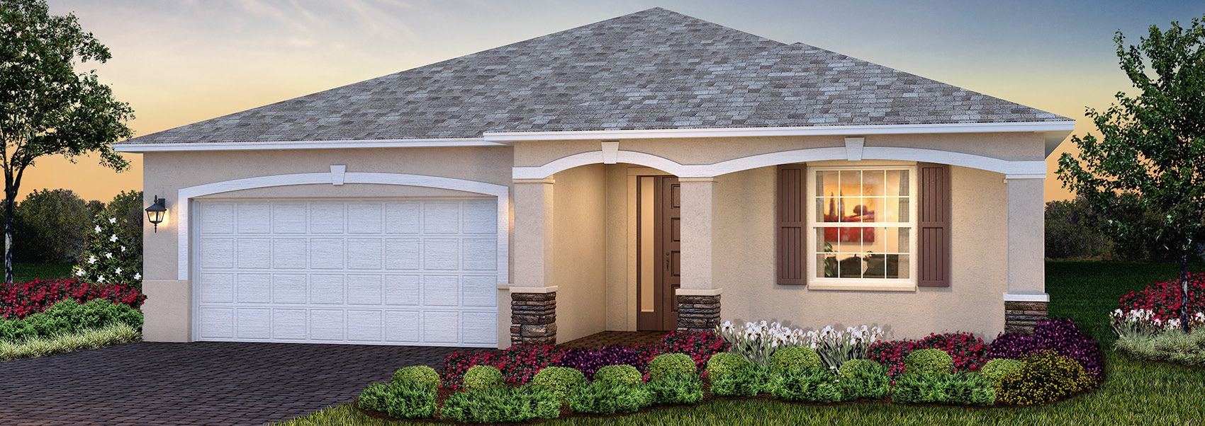 Upgraded Elevation B:Longleaf Ridge - Sunflower