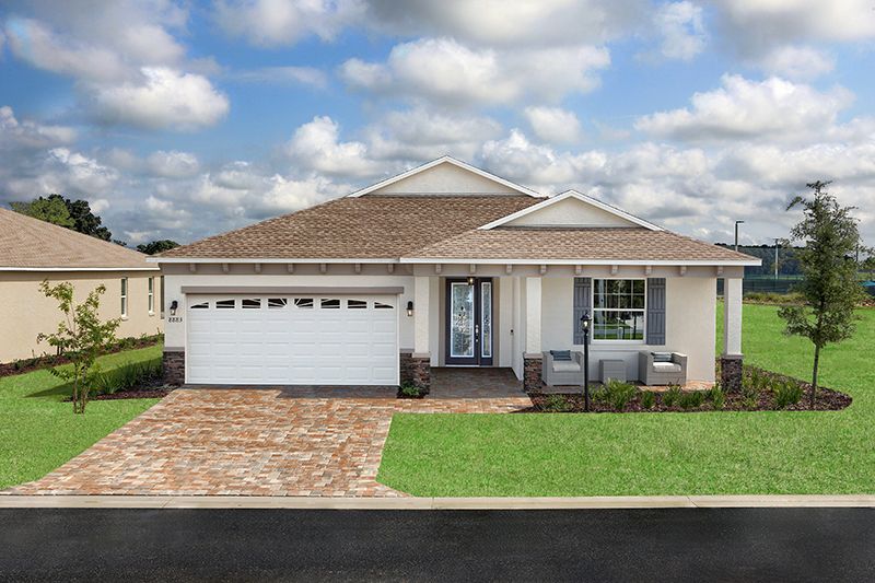 Ginger - Exterior:Energy-Efficient Floor plan at 55+ Active Adult Communities in Florida