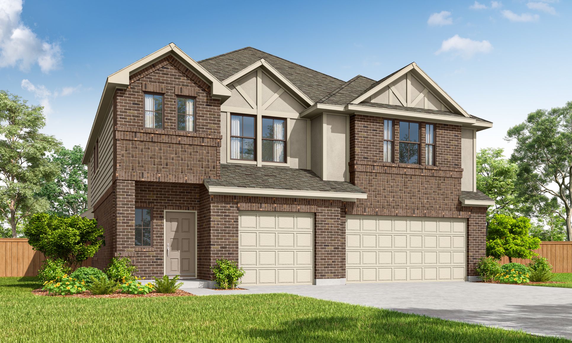 Newberry Elevation B:Newberry Elevation B