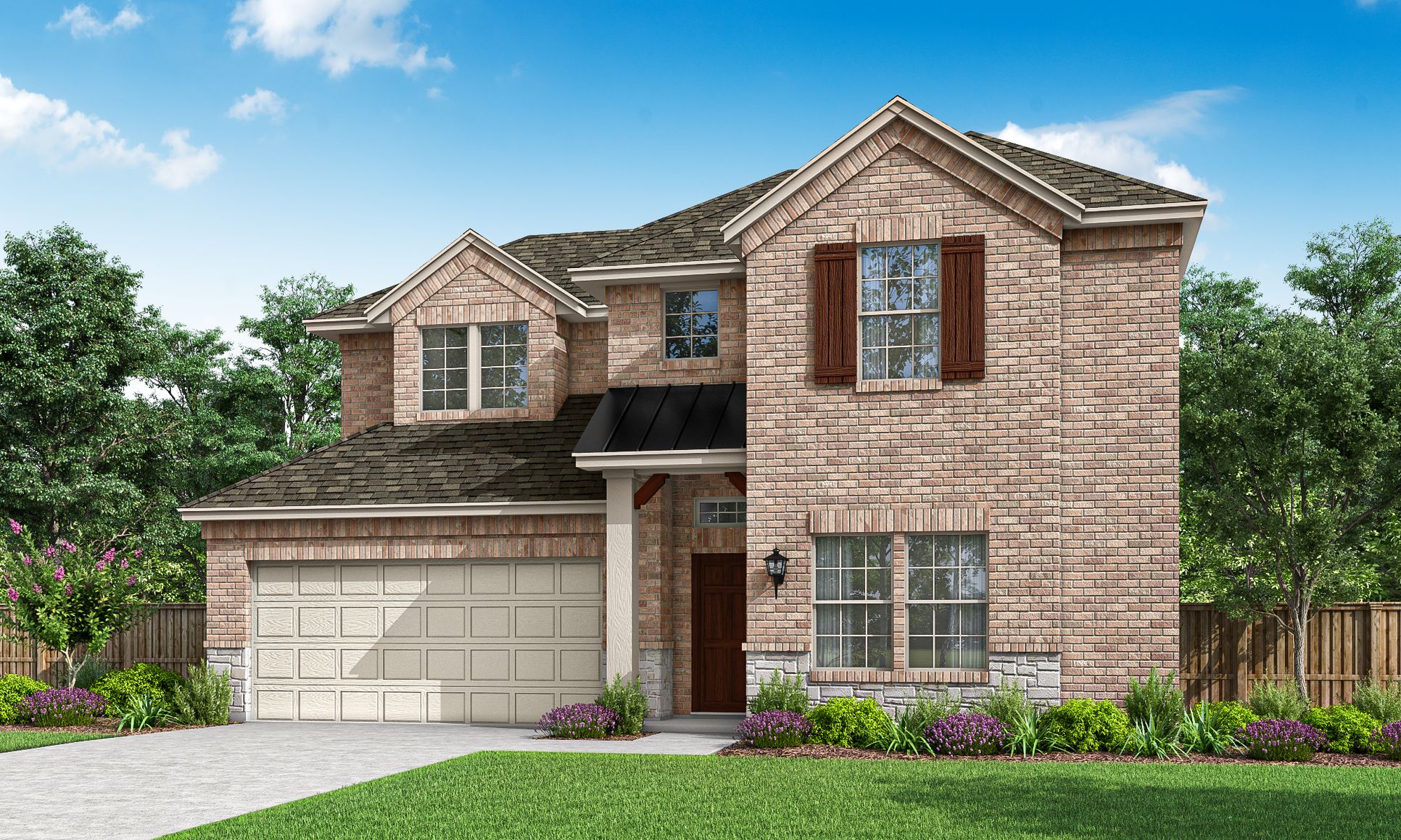 Garland Elevation A Masonry:Garland Elevation A Masonry
