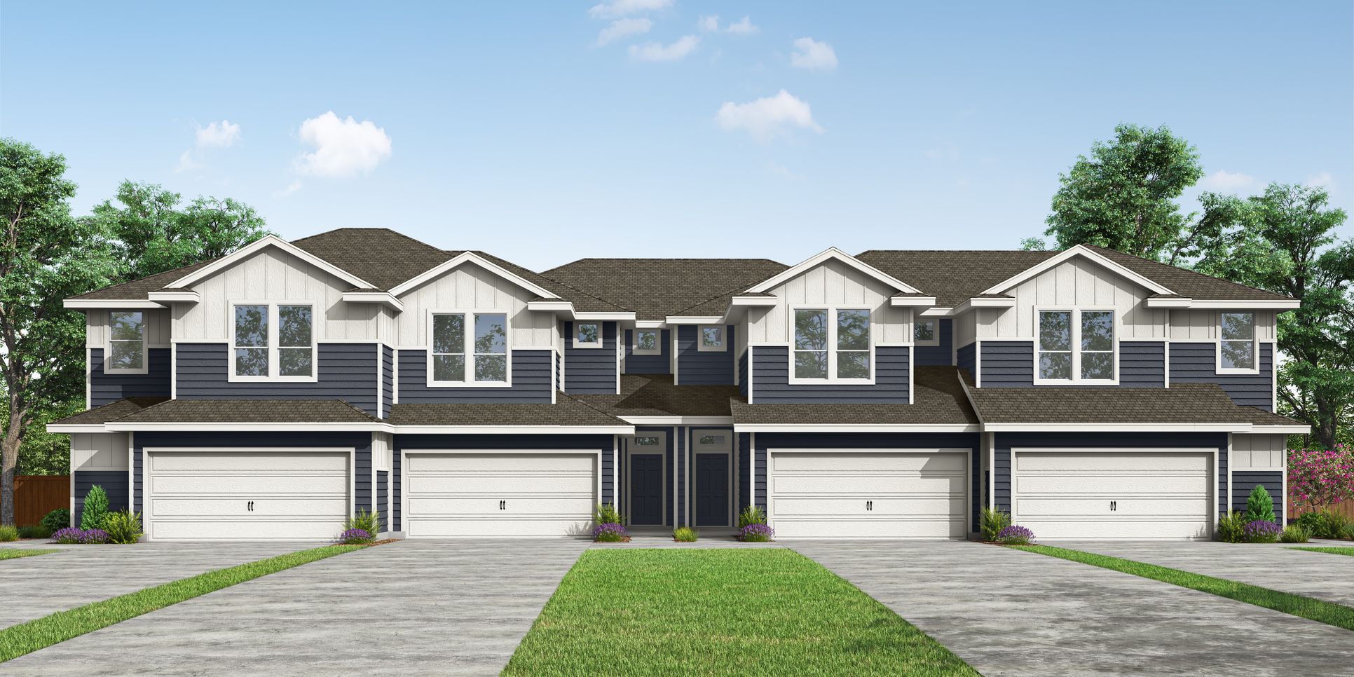 07_PH-Aus-Multi Family THs_TH 4 Plex A Siding_CS 0:07_PH-Aus-Multi Family THs_TH 4 Plex A Siding_CS 01