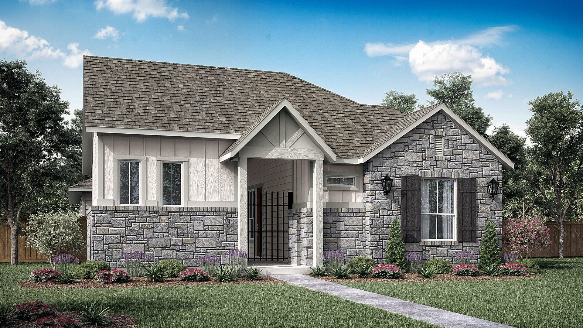 Terrace Elevation A:Terrace Elevation A