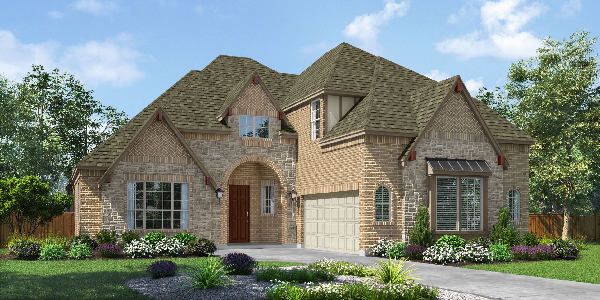 Sandstone S II Elevation A:Sandstone S II Elevation A