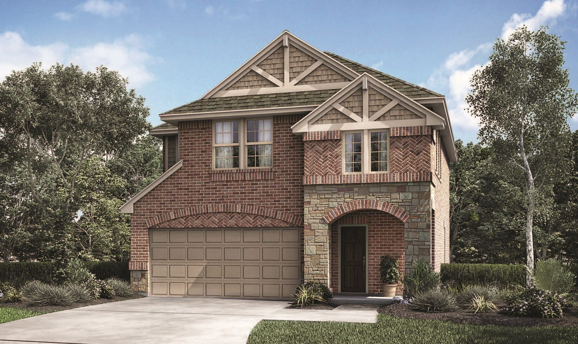 Fannin Elevation B:Fannin Elevation B