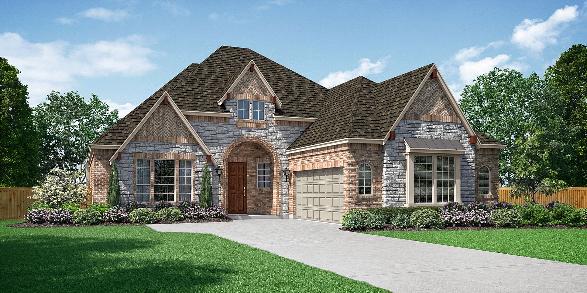 Sandstone S Elevation A:Sandstone S Elevation A
