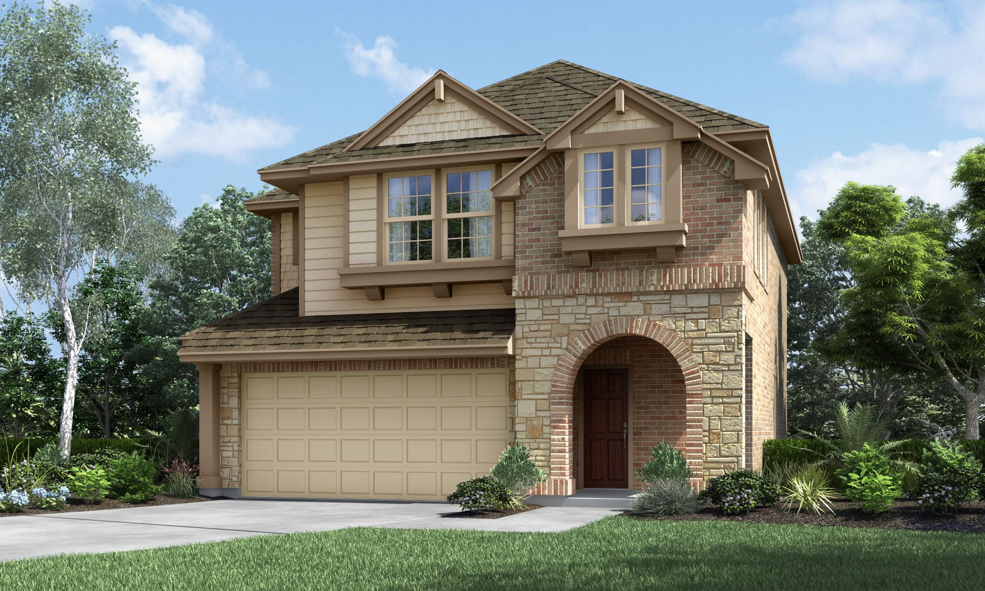 Fannin Elevation A:Fannin Elevation A