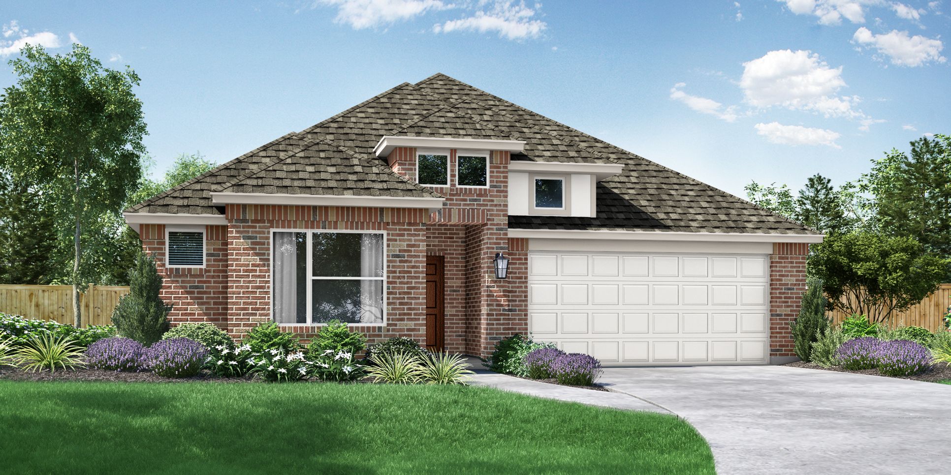 Carrollton Elevation A:Carrollton Elevation A