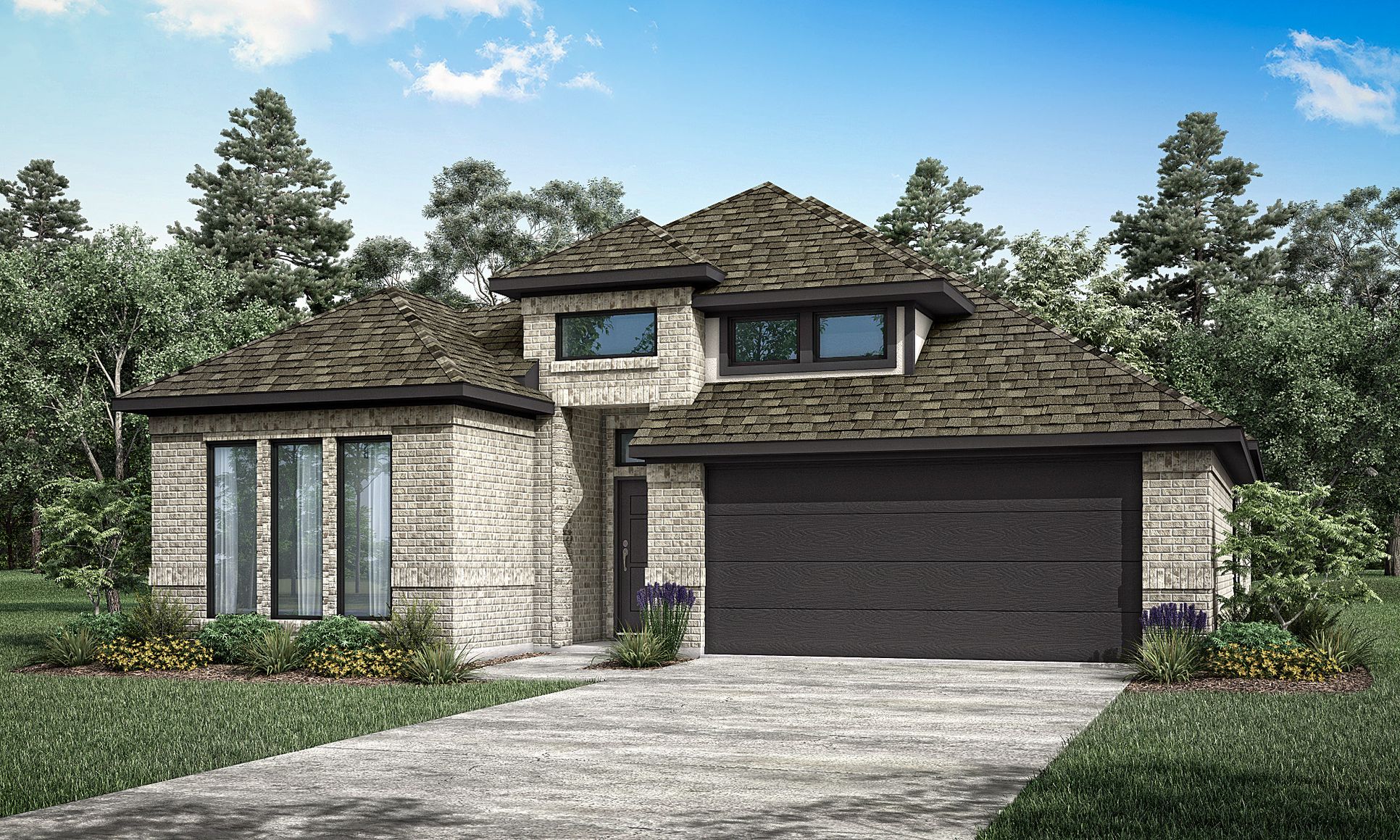 Rockwall Elevation A:Rockwall Elevation A