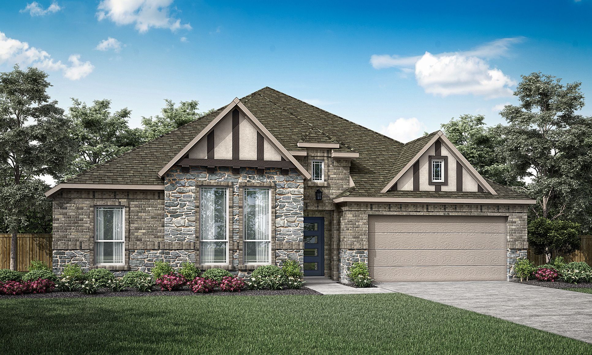 Brighton Elevation B:Brighton Elevation B