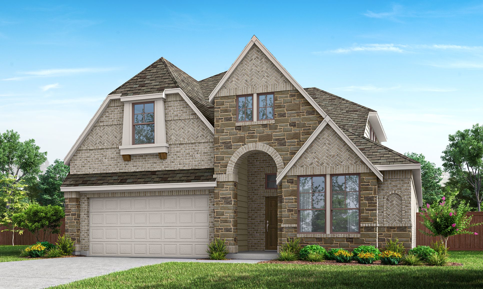 Grapevine II Elevation C:Grapevine II Elevation C