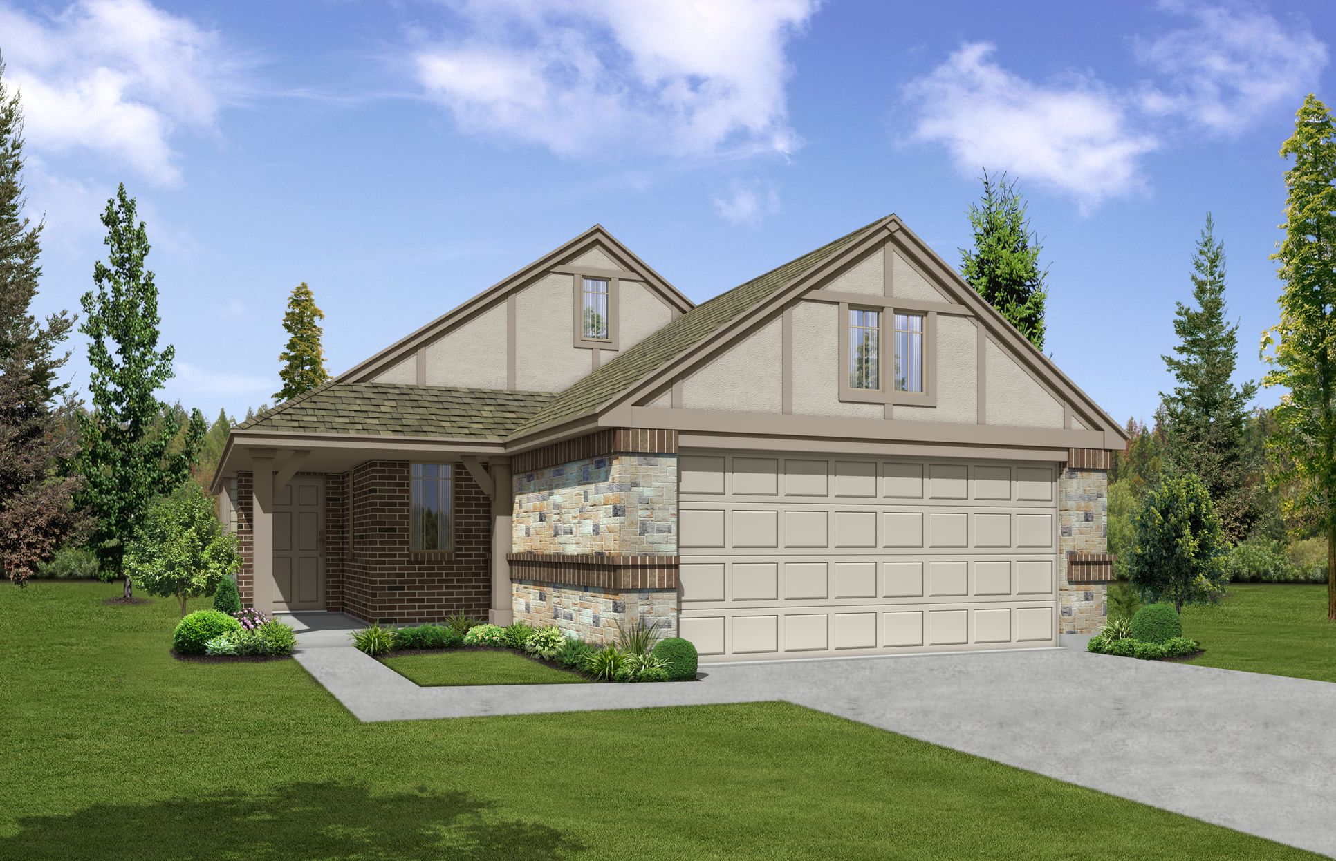 Melrose Elevation B:Melrose Elevation B