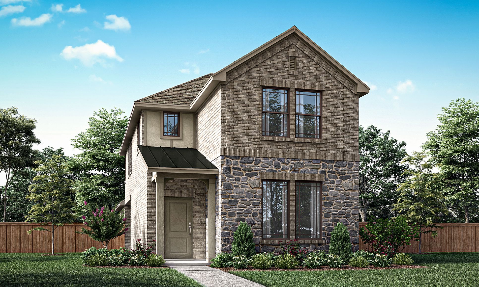 Millfield Elevation A:Millfield Elevation A