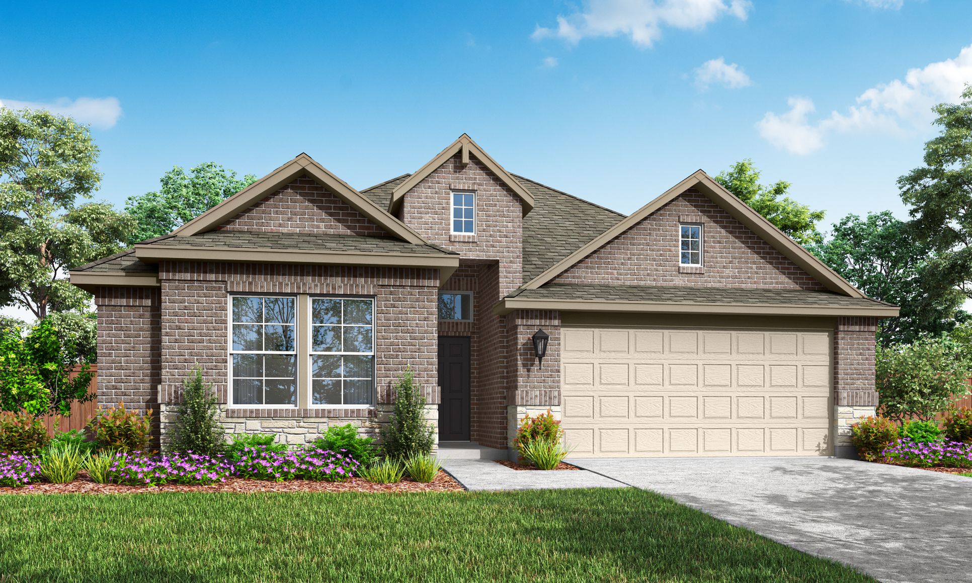 Carrollton Elevation B Masonry:Carrollton Elevation B Masonry