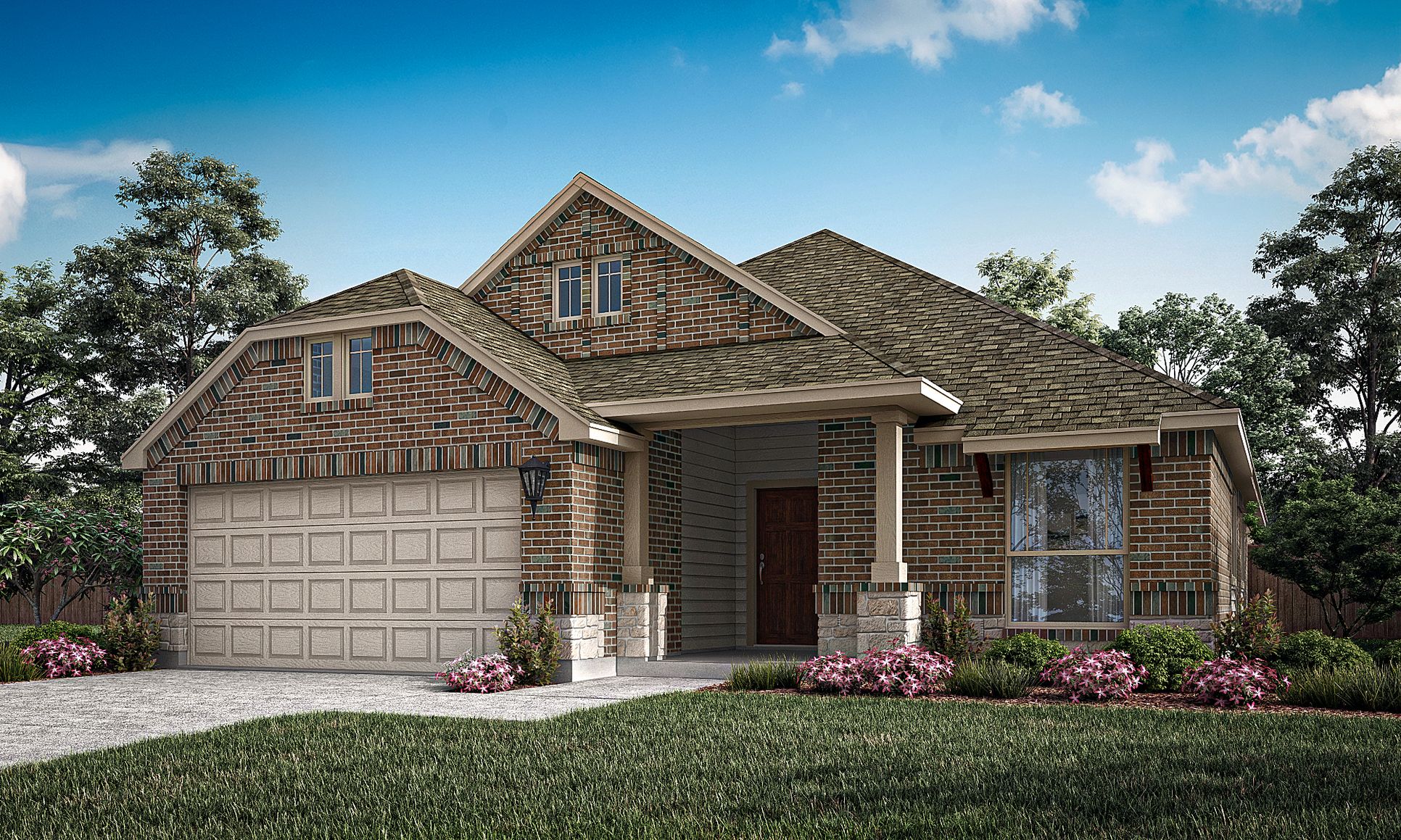 Denton Elevation C Front:Denton Elevation C Front