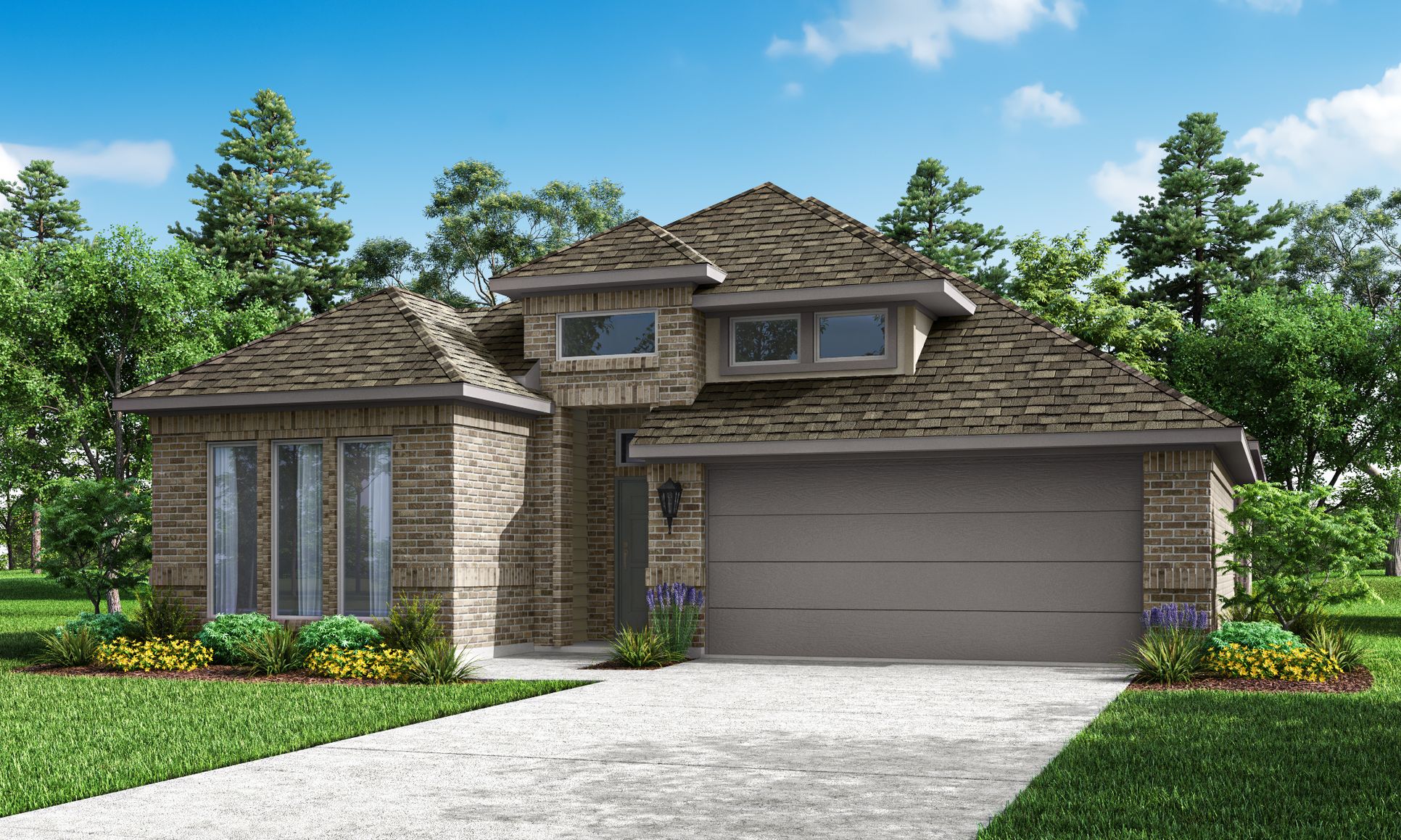Rockwall Elevation A:Rockwall Elevation A