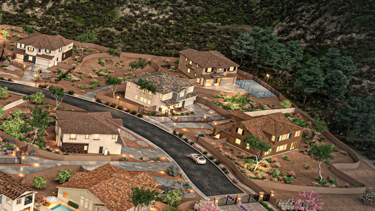 Pacific Royal Oaks Plan 3 With Basketball Court