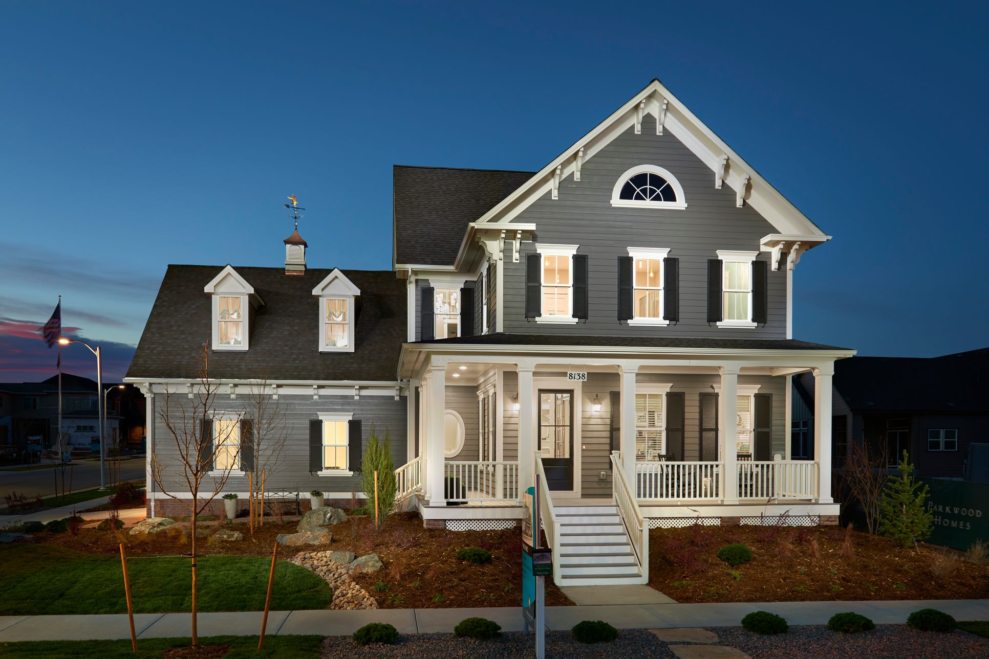 The Asheville Model Home in Sterling Ranch