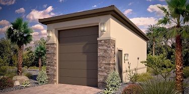 Elevation B:RV Garage