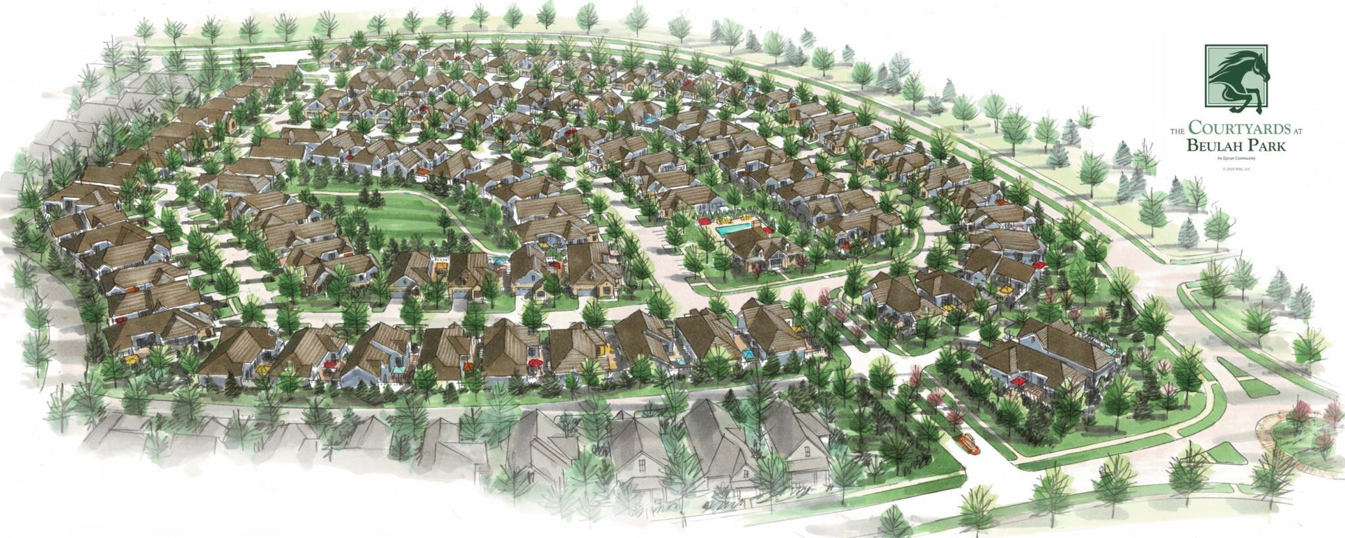 Beulah Park FC site birdseye w label page 001