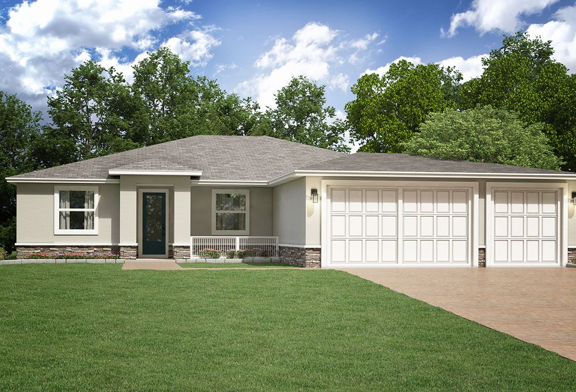 The Kaia (Front Load):Elevation