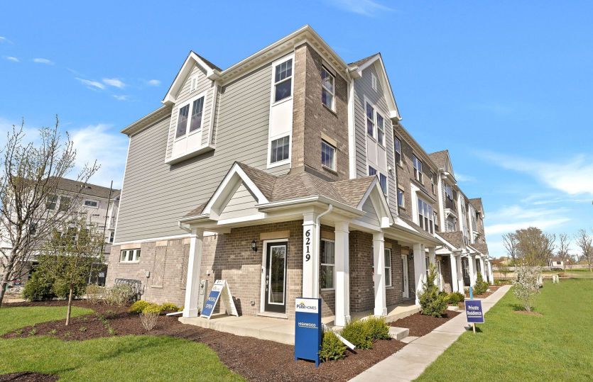 Halston:Exterior of Townhome