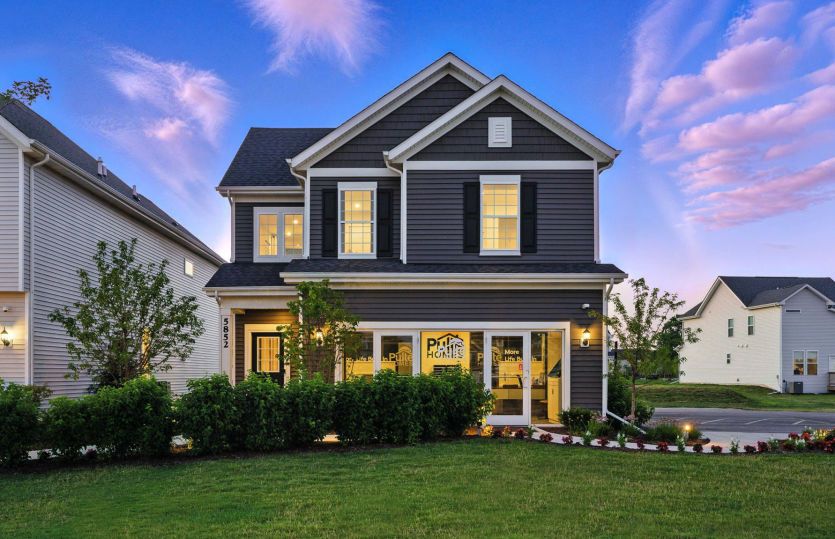 Nelson:Exterior of Model Home