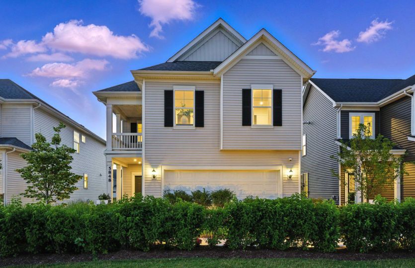 Rybrook:Exterior of Model Home