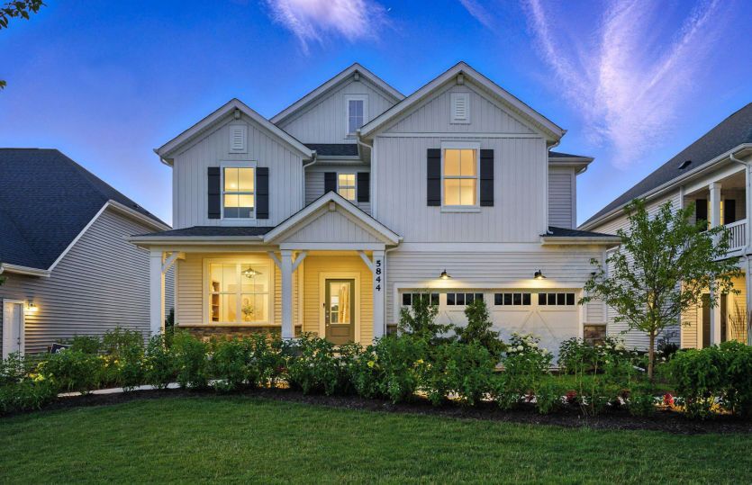Waverly:Exterior of Model Home