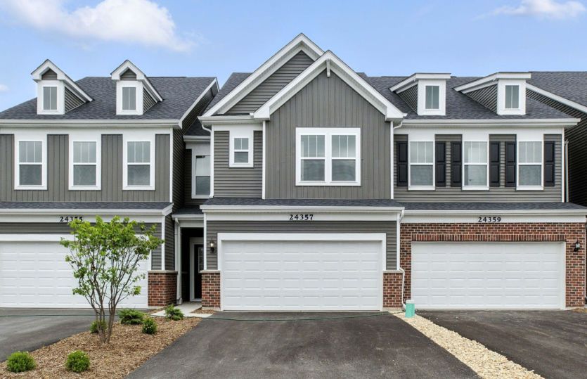 Exterior:Townhome Exterior