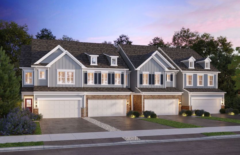 Hadley:Exterior of Townhome