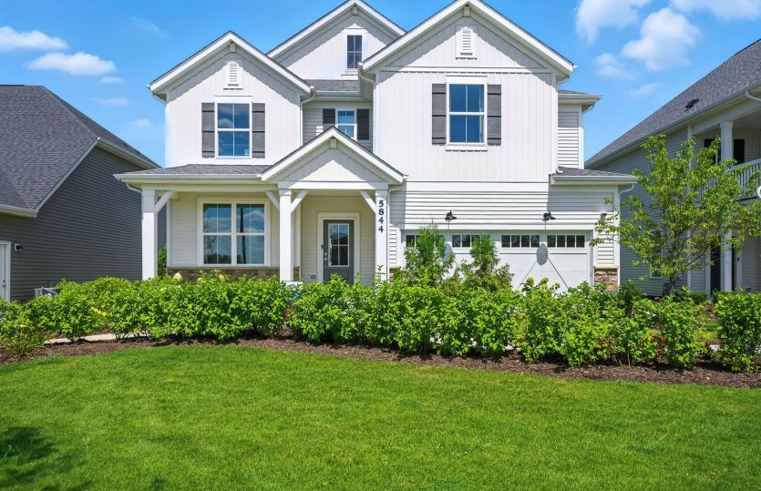 Waverly:Exterior of Model Home