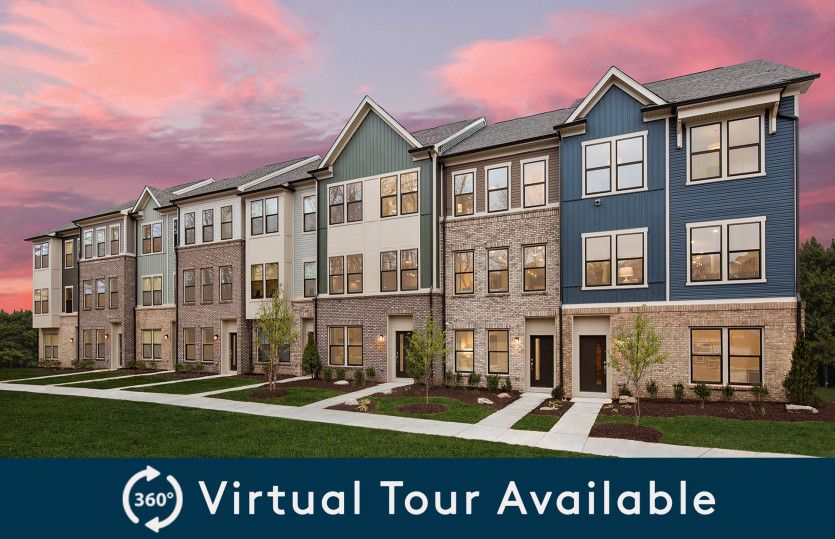Halston with Rooftop Terrace:New Townhomes in an outdoor experience-based community next to the Patuxent Wildlife Refuge