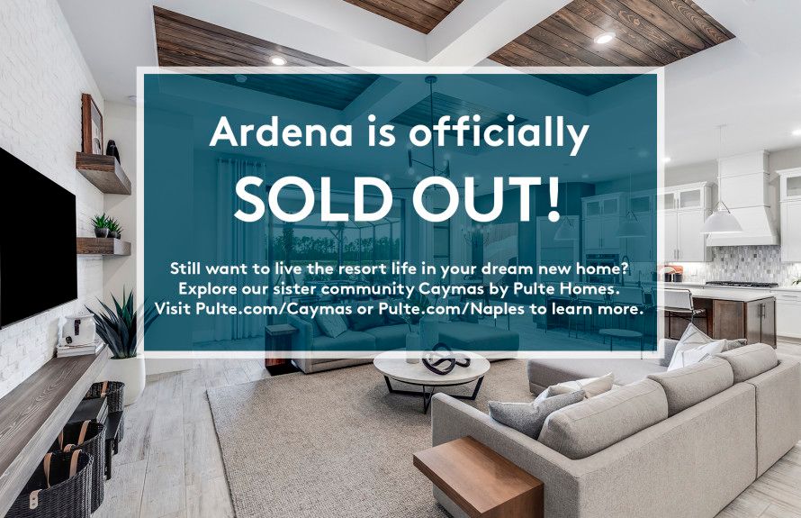 Ardena is Sold Out