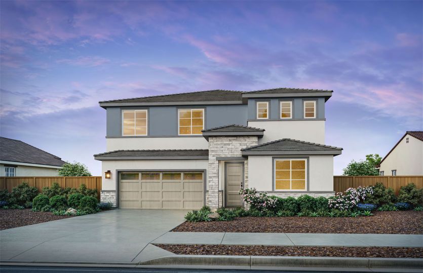 Plan 3:Elevation A - Color Scheme 3