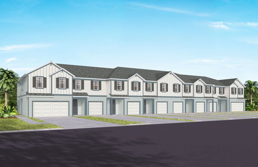Landmark:Elevation FH102 | New Construction Townhomes