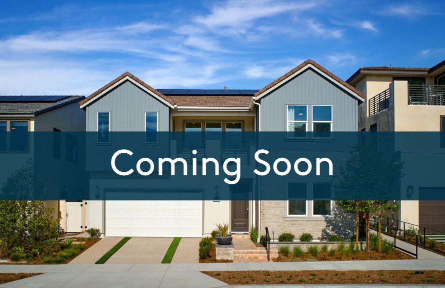 New Homes Coming Soon