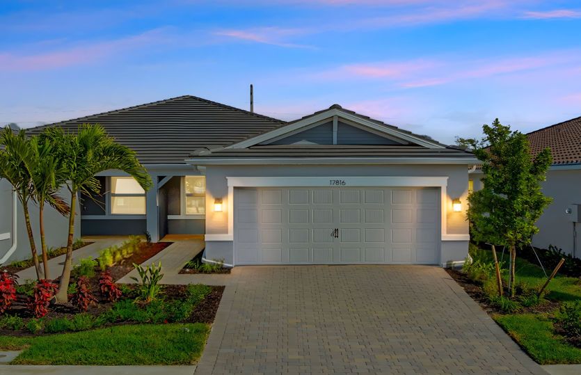 Exterior:Welcoming Ellenwood Exterior with Impact Glass