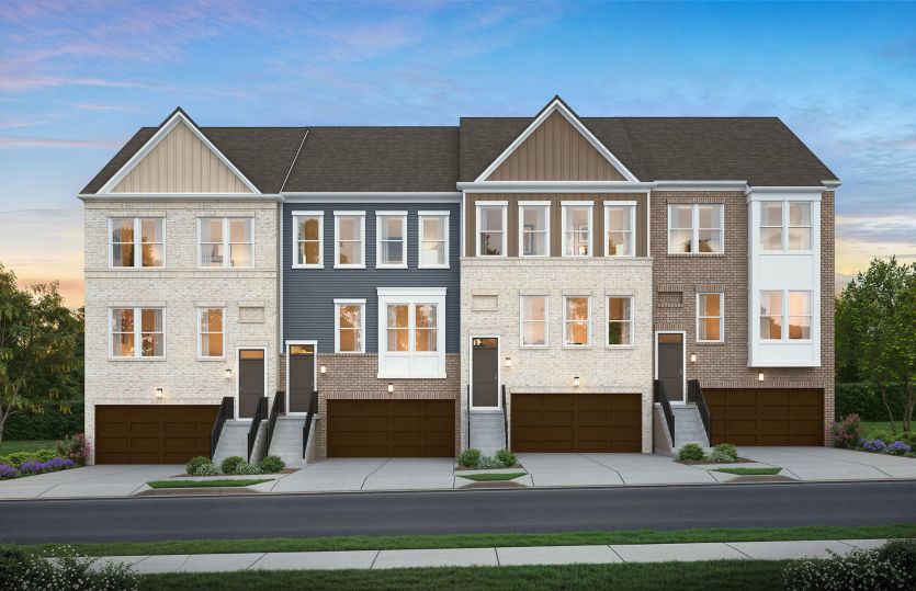 Granton:New 3-level Granton townhome at WestEnd offers up to 4 bedrooms in Upper Marlboro, MD