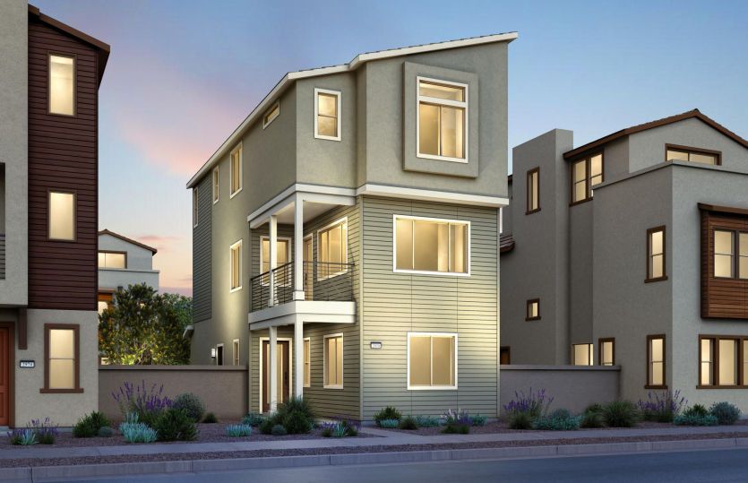 Exterior:Plan 2 Transitional Elevation (C)
