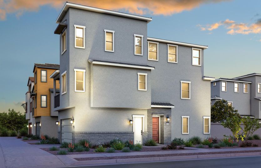 Exterior:Plan 1 Boutique Elevation (B)