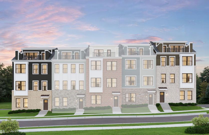 Jayton Way:The Jayton Way boasts 4-levels of living space in Ashburn, VA