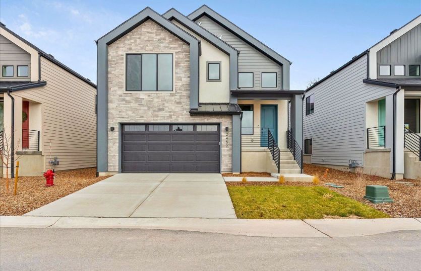 Exterior:Two-Story Home Design