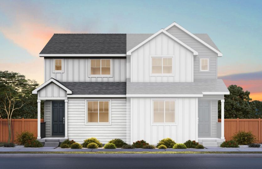 Exterior:Altair Elevation A - Building 1