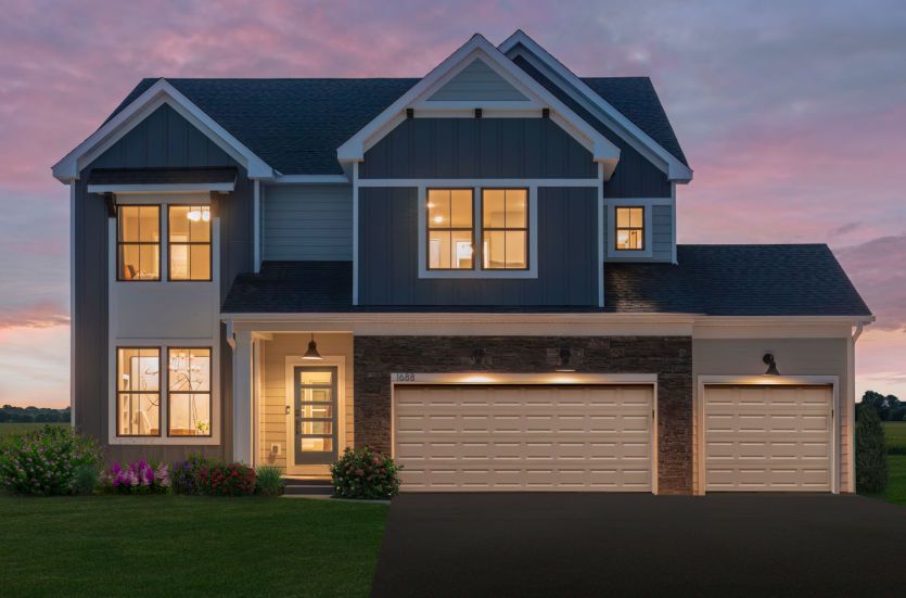 Waverly:Exterior at Twilight