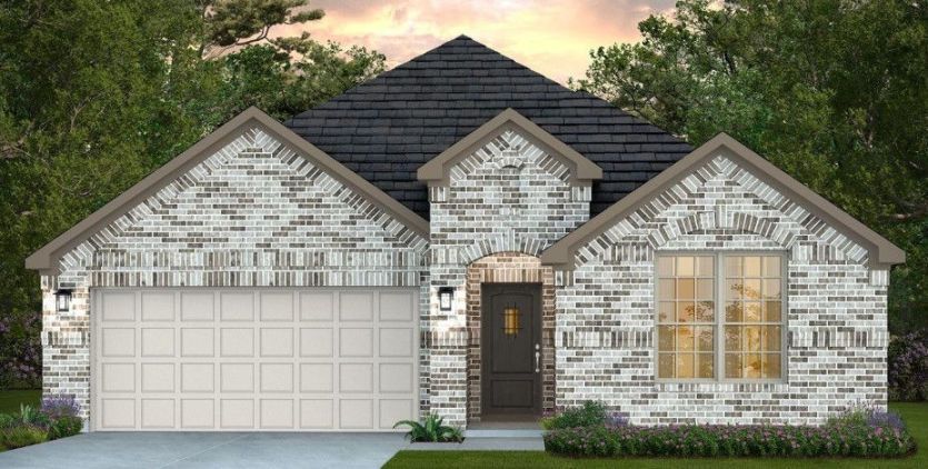 Exterior:Elevation C - Exterior Color Package: Richmond
