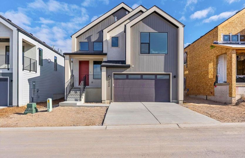 Exterior:Two-Story Home Design