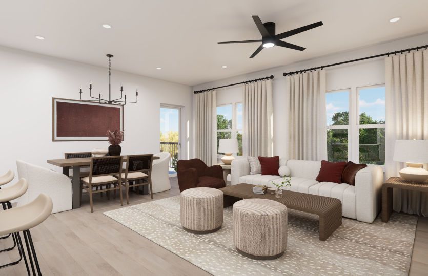 2.2.1B:Open Floor Plan Home Design, Perfect for Entertaining