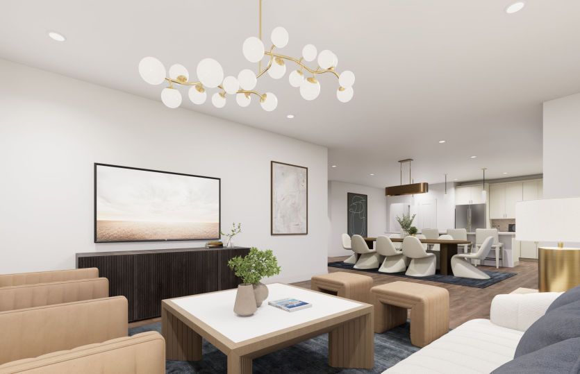 3.2.0A:Open Floor Plan Home Design Makes Entertaining Easy