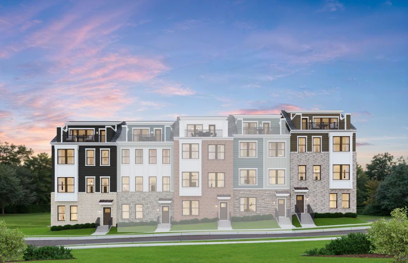 Jayton Way- End Unit:The Jayton Way boasts 4-levels of living space in Ashburn, VA